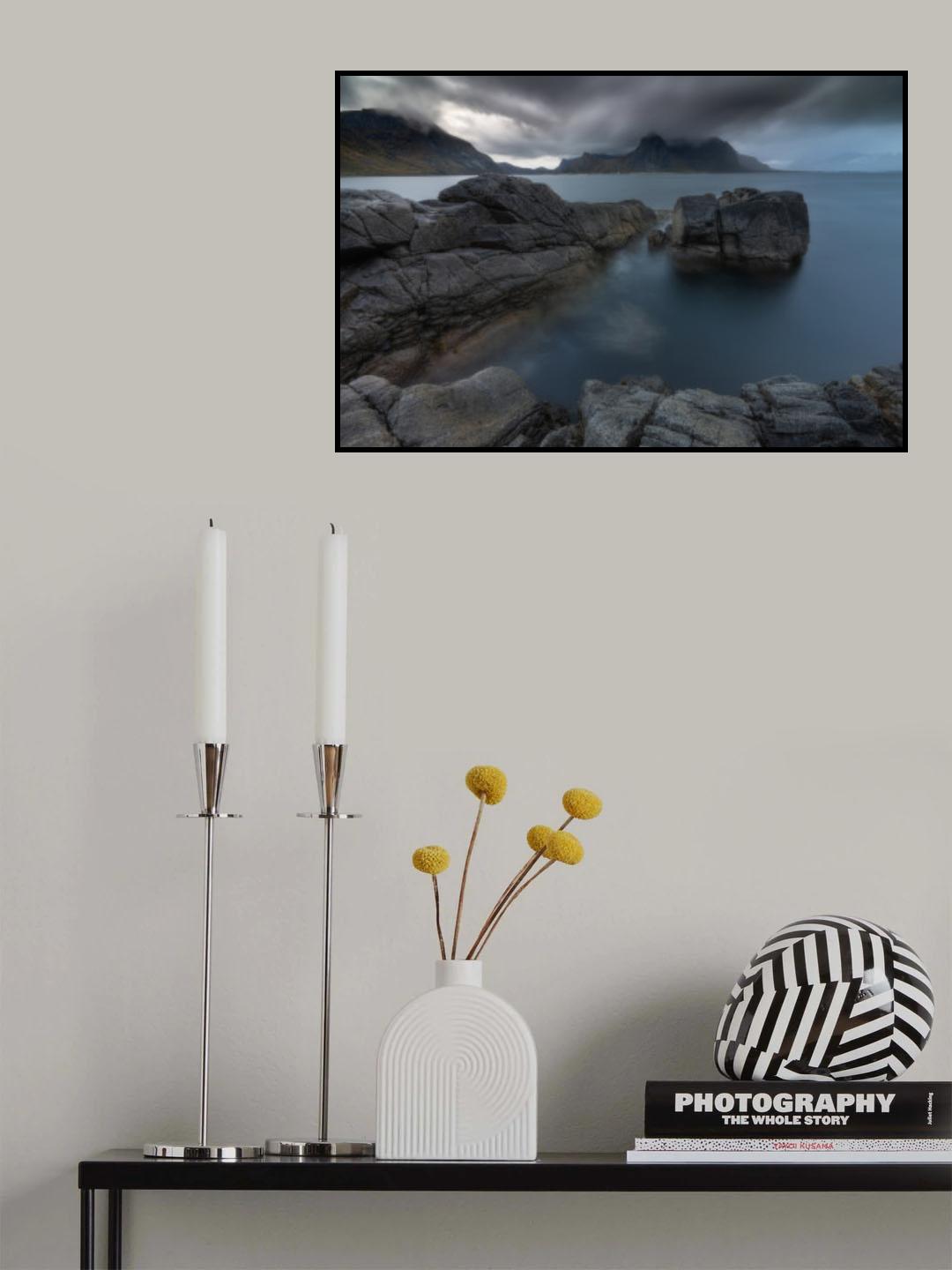 "HERE COMES THE RAIN AGAIN" Poster och Canvastavla
