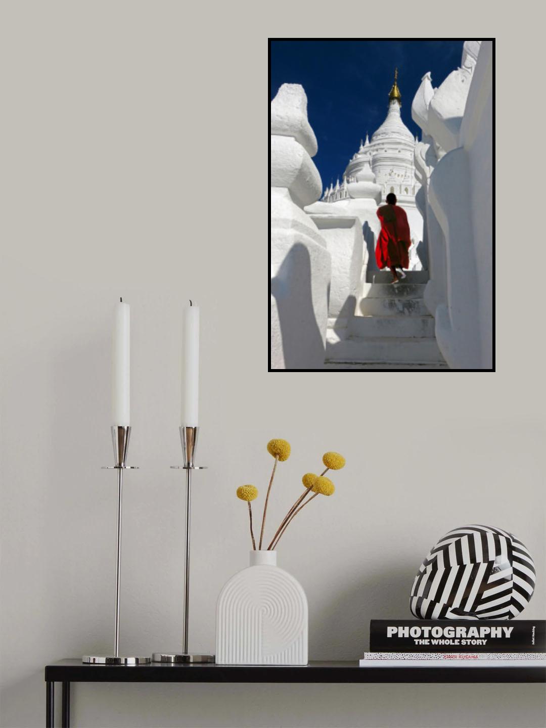 Mya Thein Tan Pagoda Poster och Canvastavla