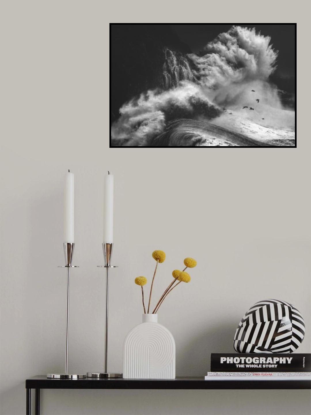 BIRDS IN THE STORM (Part 4) Poster och Canvastavla