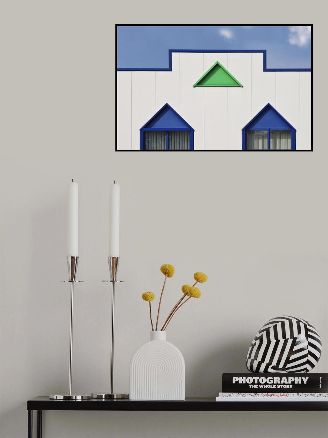 Triangles Poster och Canvastavla