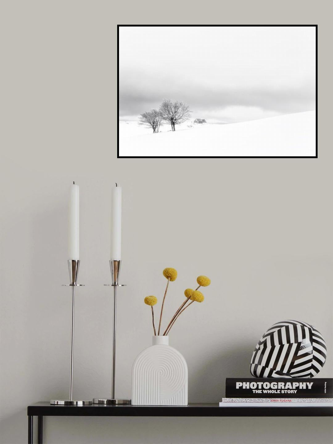 Silence Poster och Canvastavla