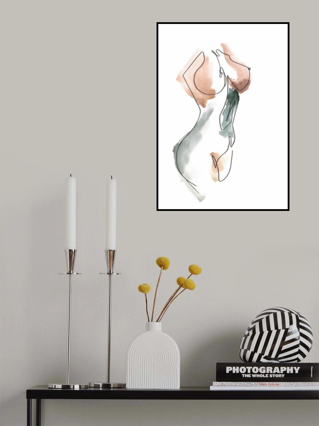 Femme 1 Poster och Canvastavla