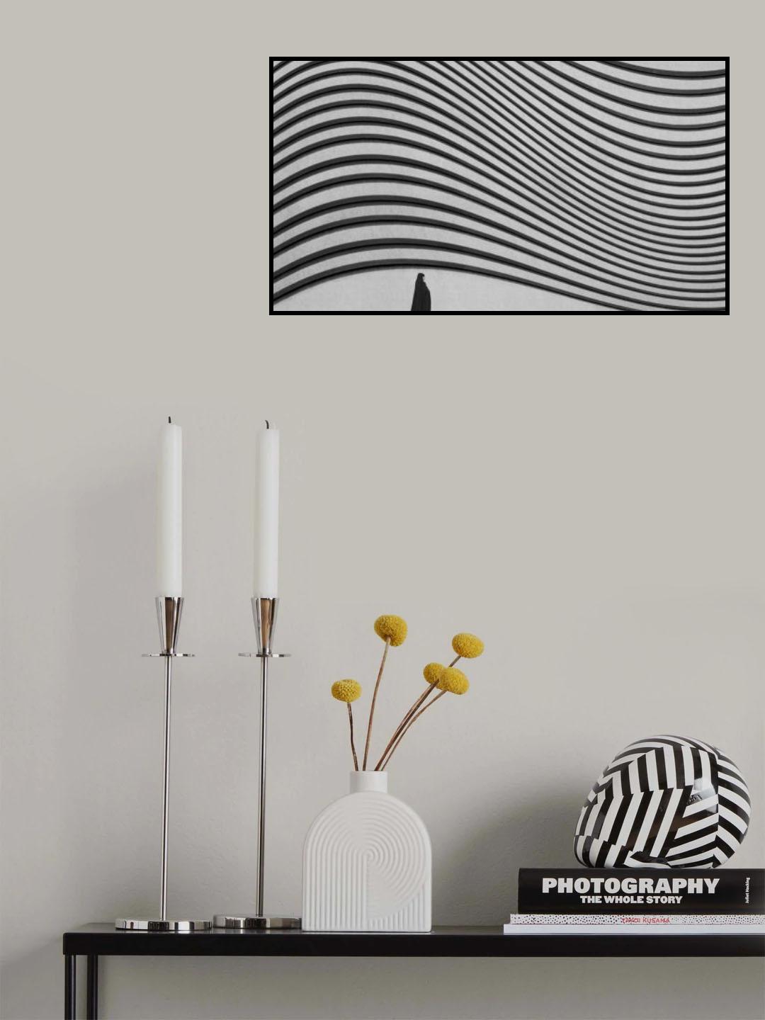 Waves Poster och Canvastavla
