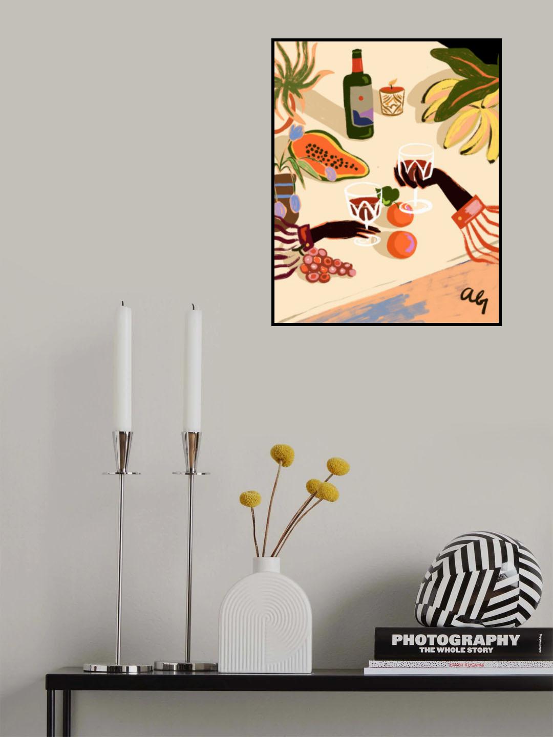 Cheers To You Poster och Canvastavla