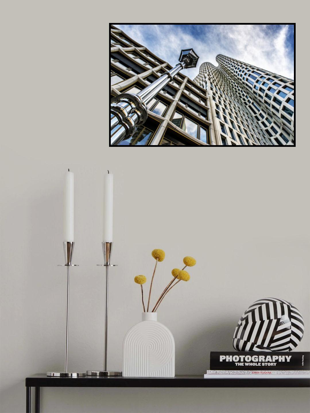 The Shiny Lamppost Poster och Canvastavla