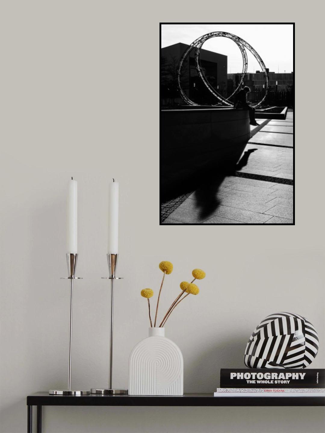 Ring, light and shadow Poster och Canvastavla