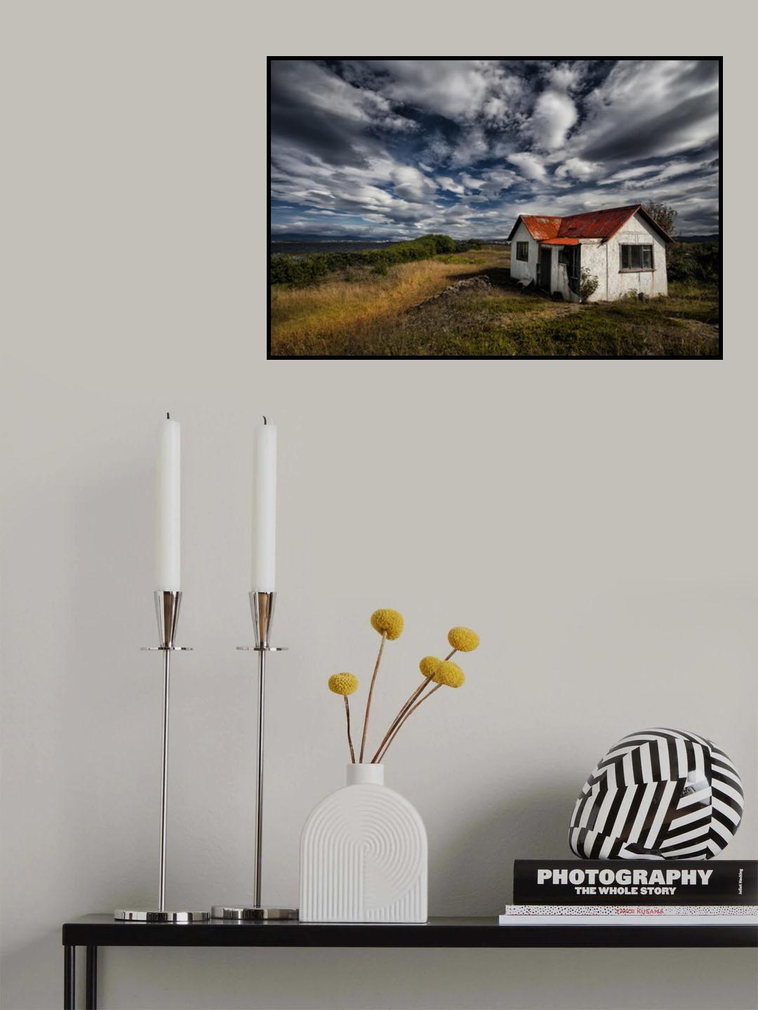 Abandoned Summer House Poster och Canvastavla