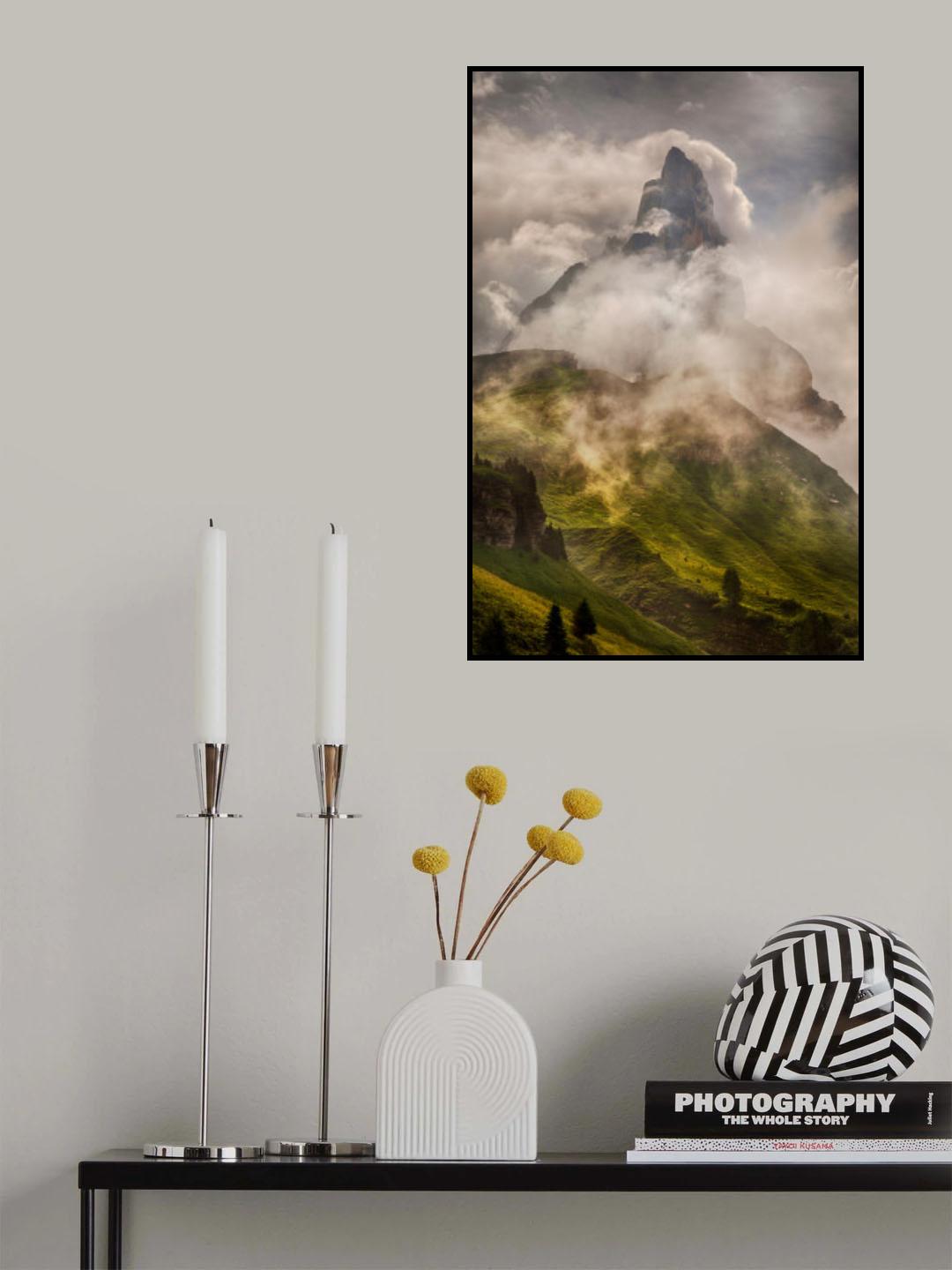 Cimon della Pala Poster och Canvastavla