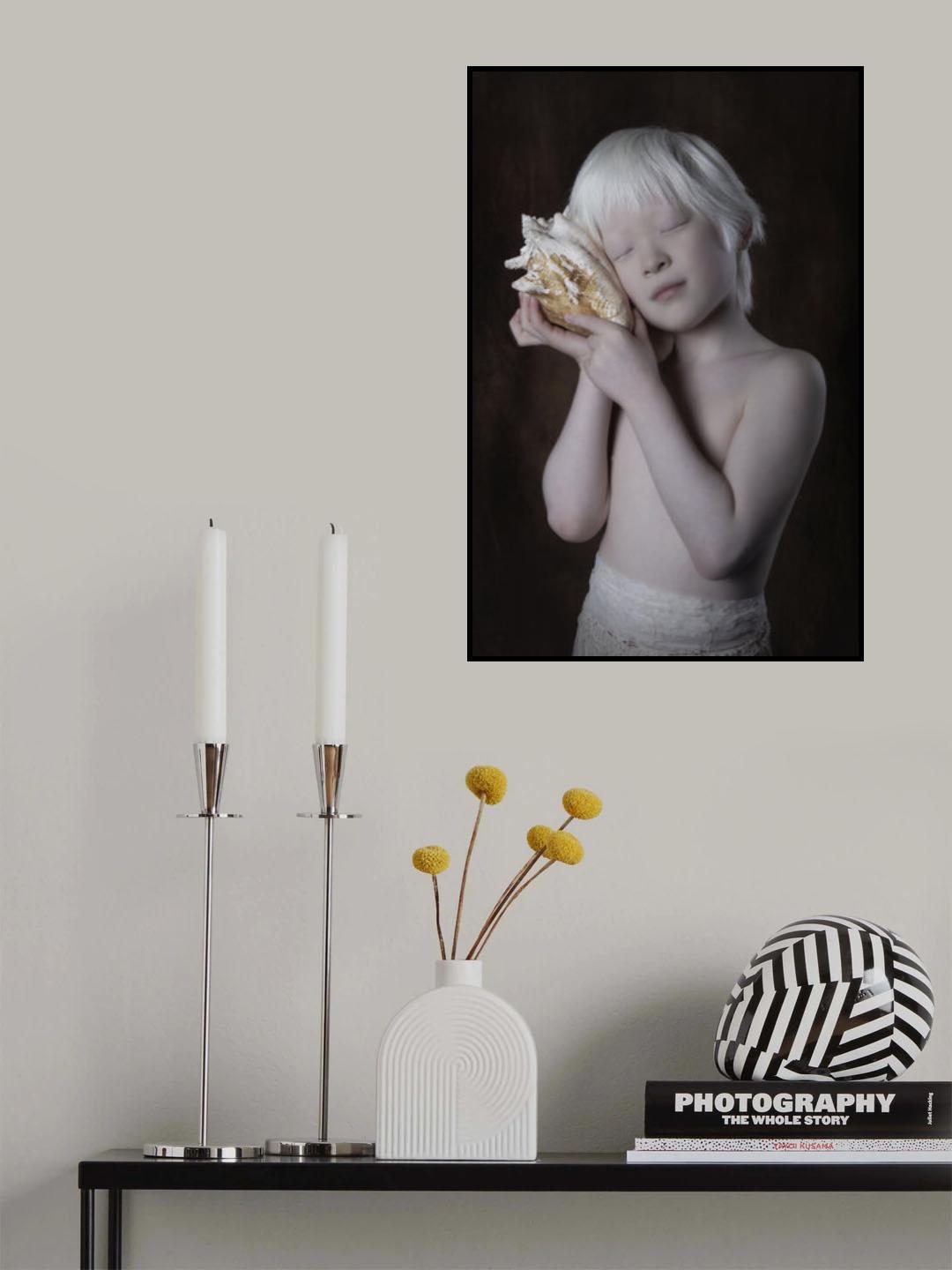Listening Poster och Canvastavla