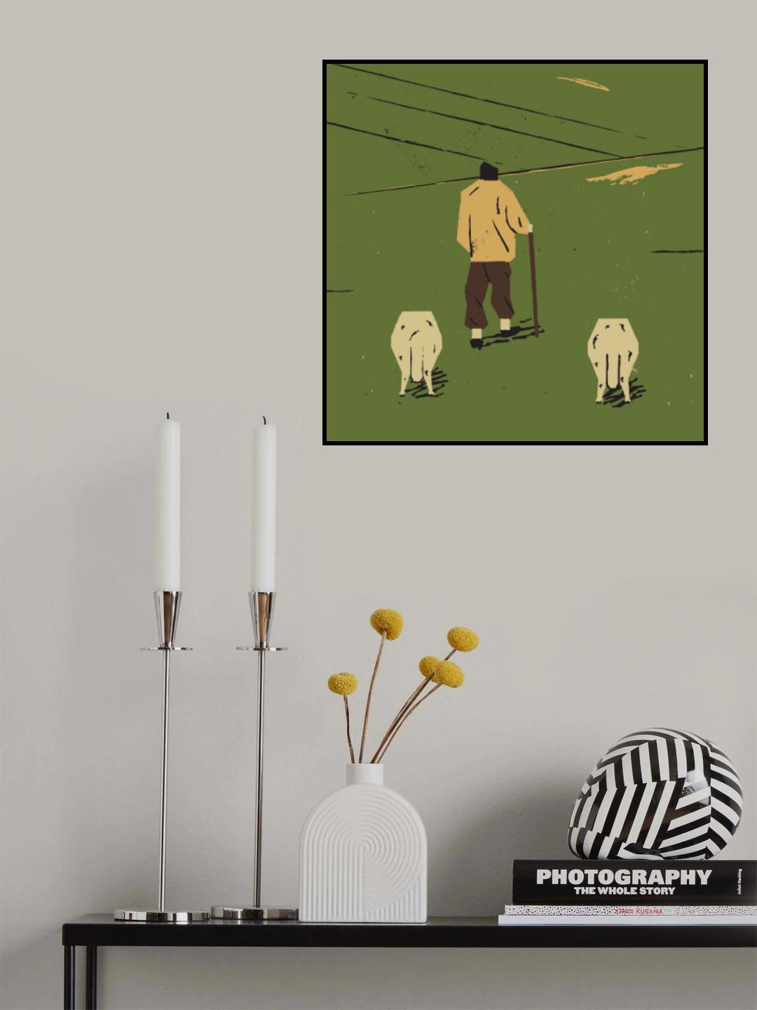 Shepherd Poster och Canvastavla