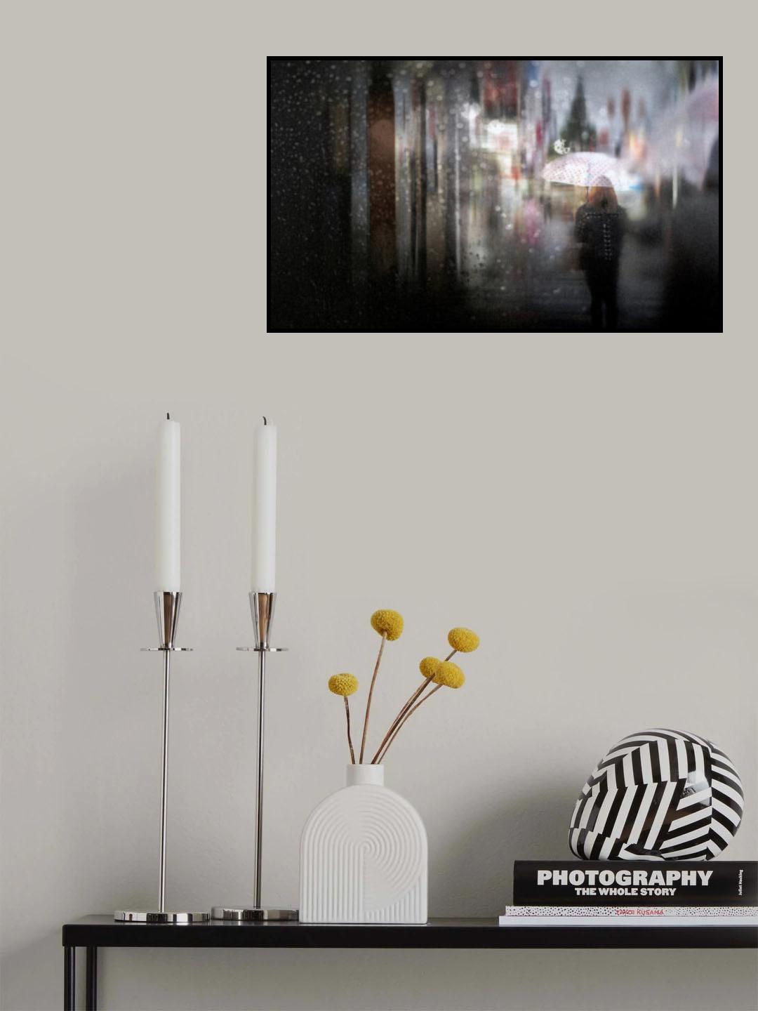 Rainy day... Poster och Canvastavla