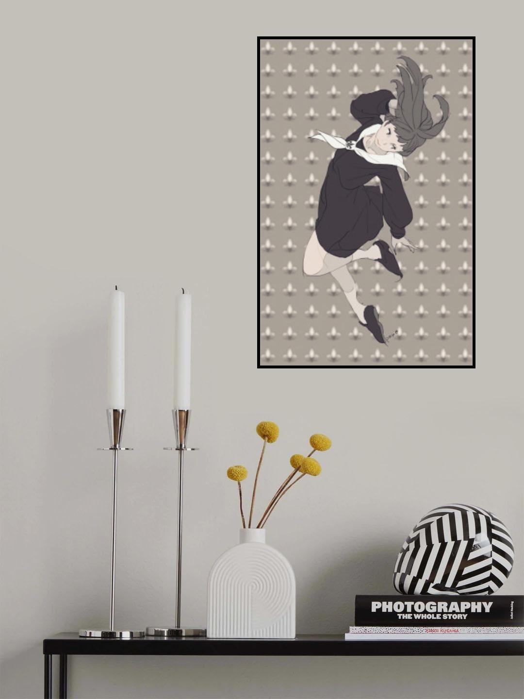 Fleur De Lis Poster och Canvastavla