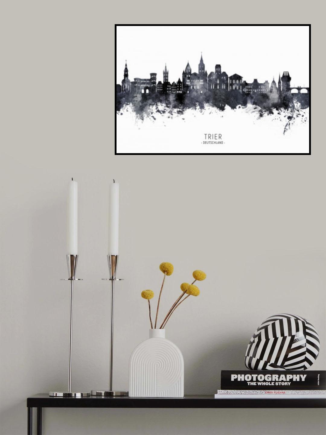 Trier Germany Skyline Poster och Canvastavla
