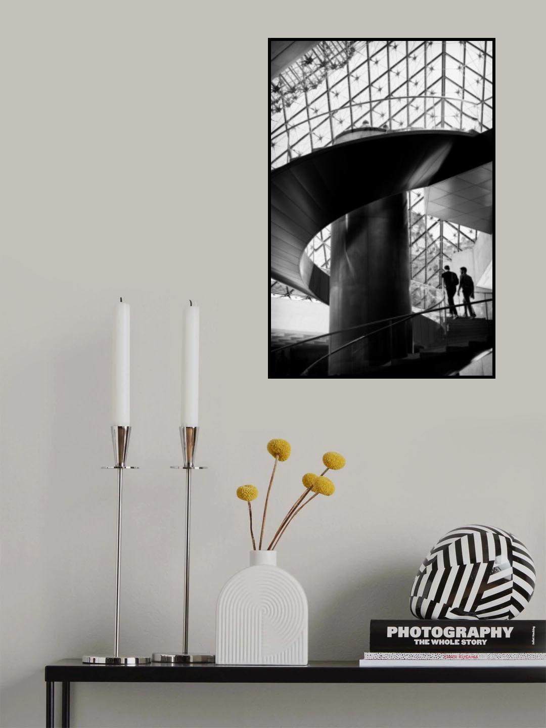 Climbing the pyramid Poster och Canvastavla