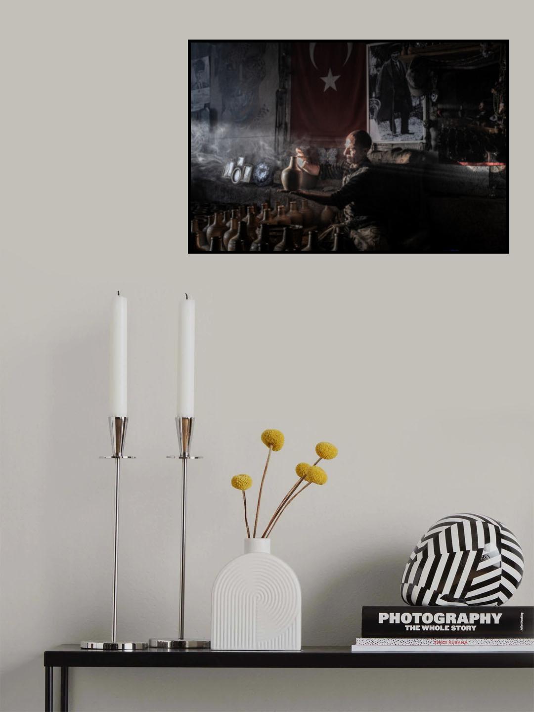 Pottery Maker Poster och Canvastavla