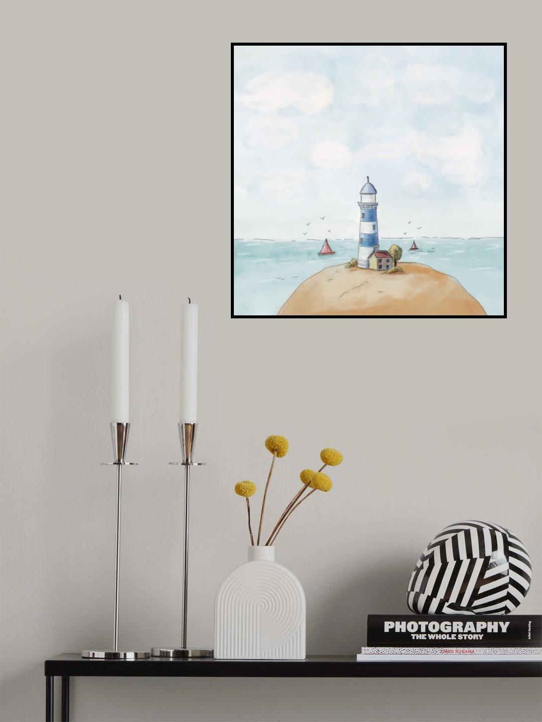 Lighthouse Poster och Canvastavla