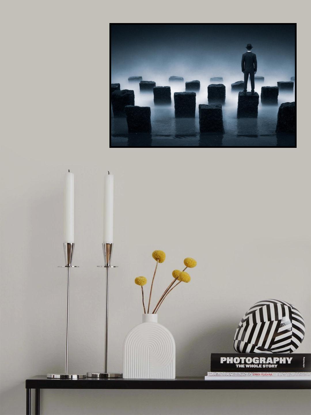Vast and hazy Poster och Canvastavla