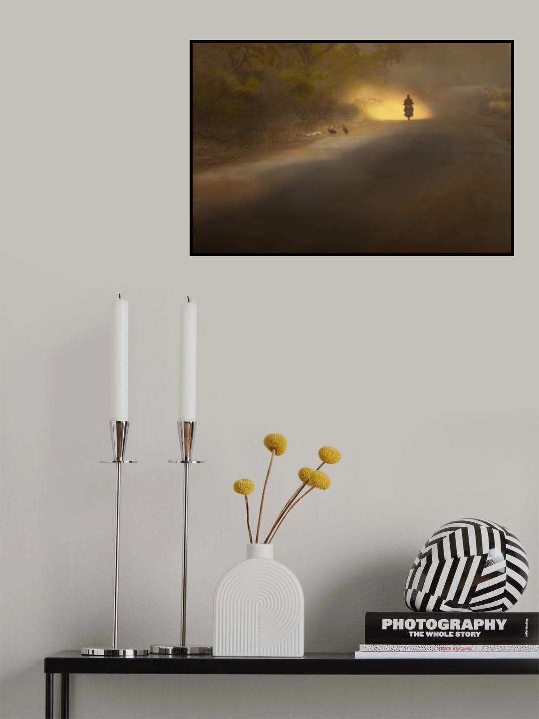 Rider on the Dust Poster och Canvastavla
