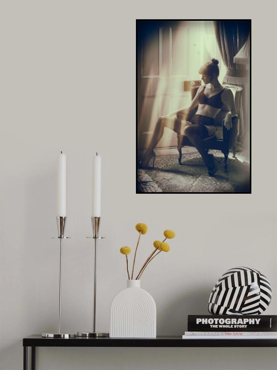 The light shines in. Poster och Canvastavla
