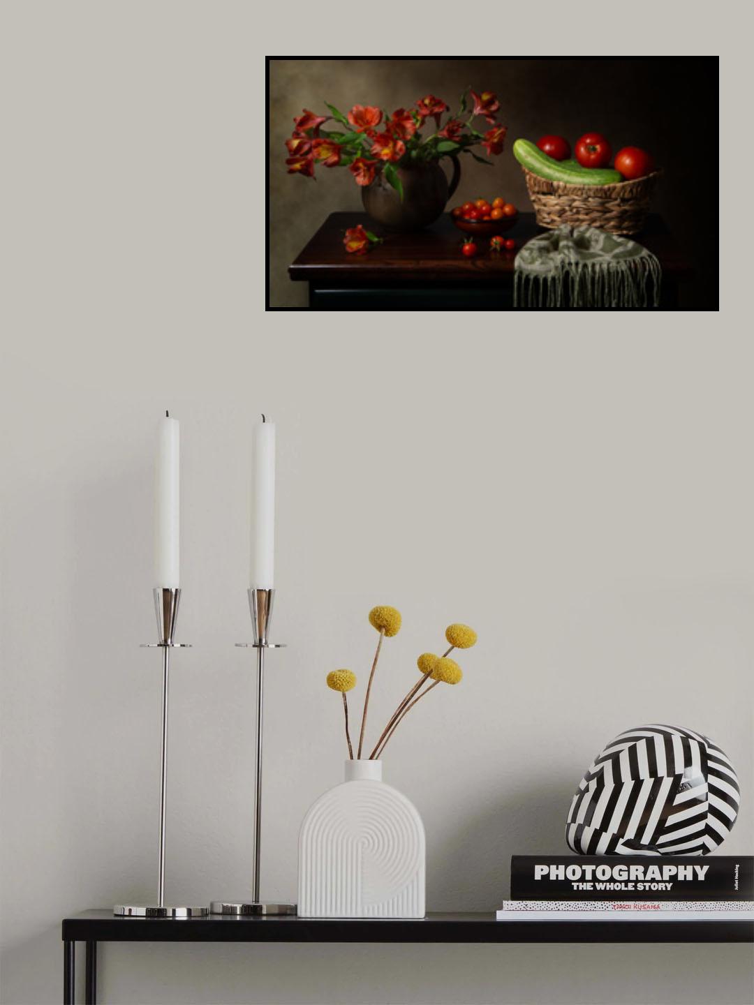Tomatoes and Cucumbers Poster och Canvastavla