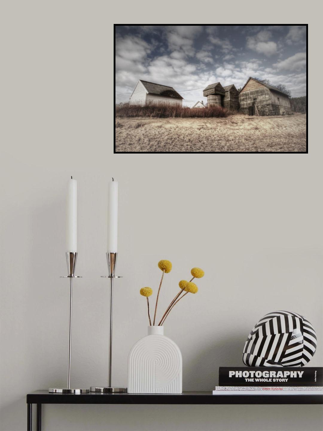 Rural Cluster Poster och Canvastavla