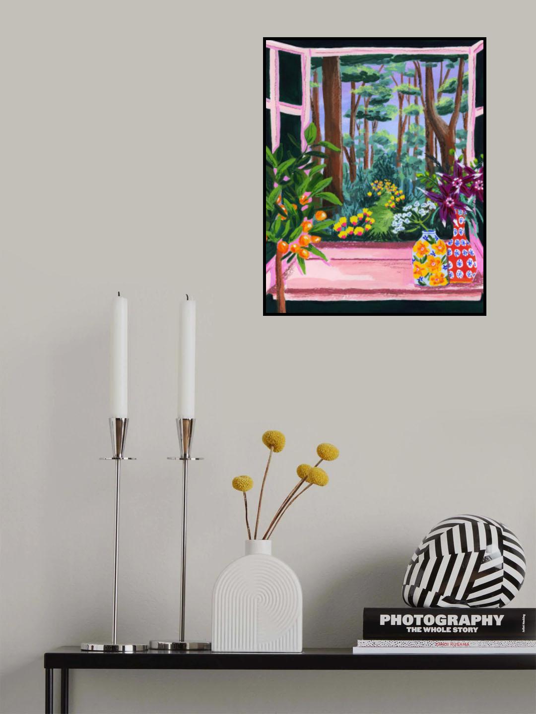 Enchanted Garden Poster och Canvastavla