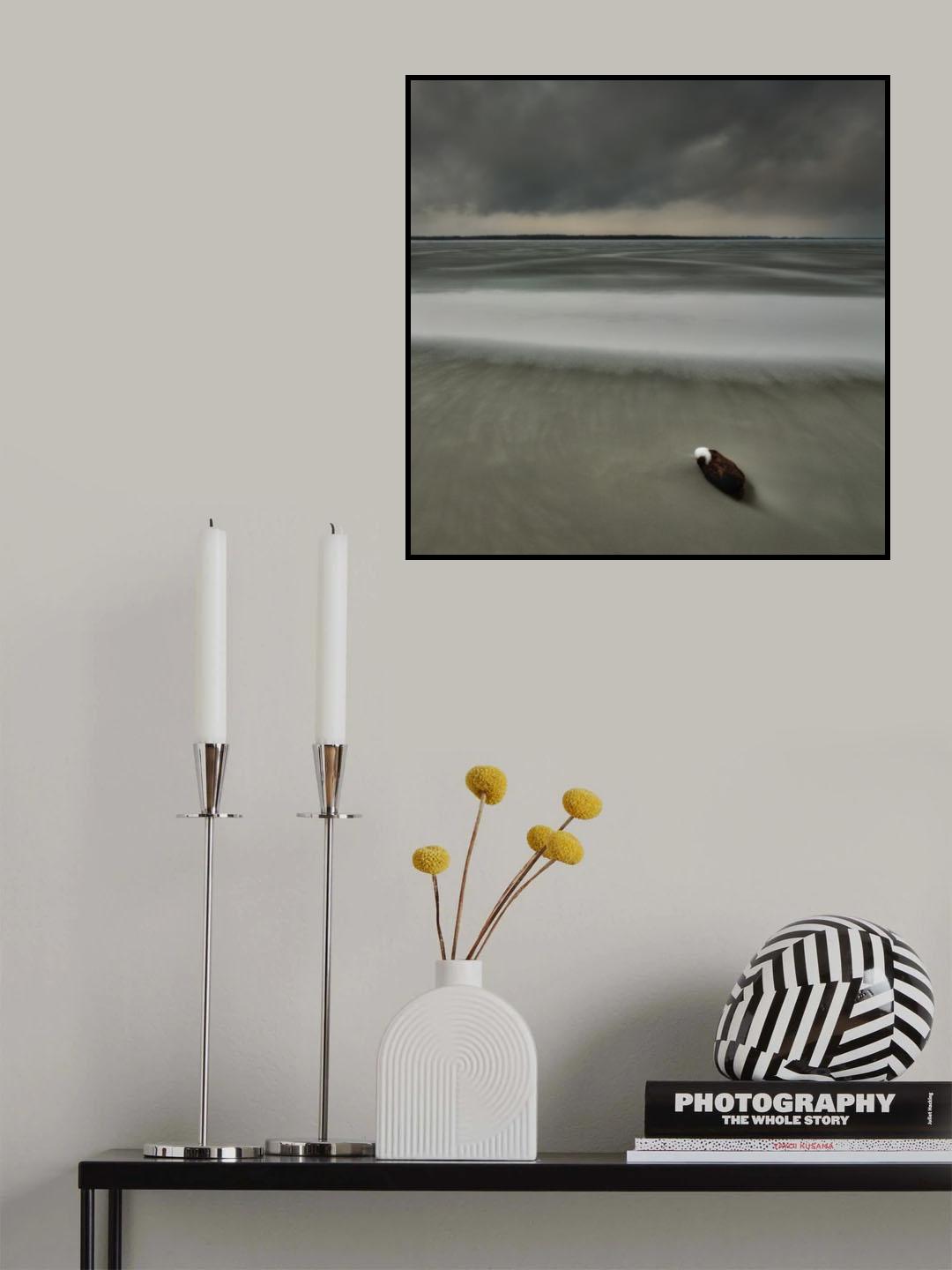 Like Stone In Water Poster och Canvastavla