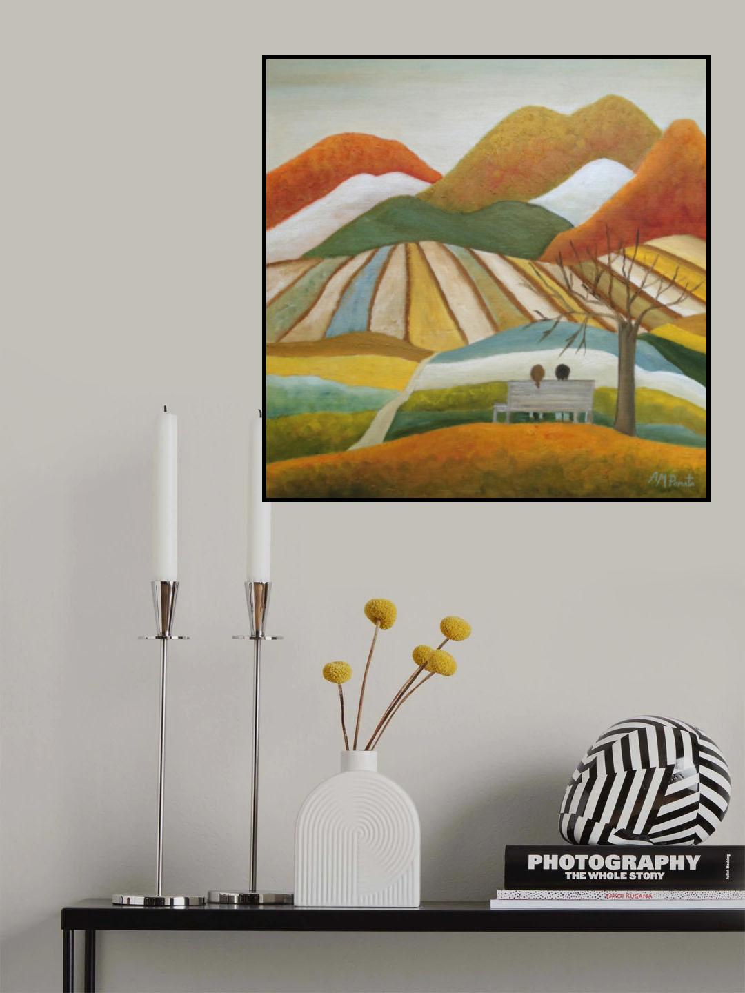 Let Us Just Stay Together Poster och Canvastavla