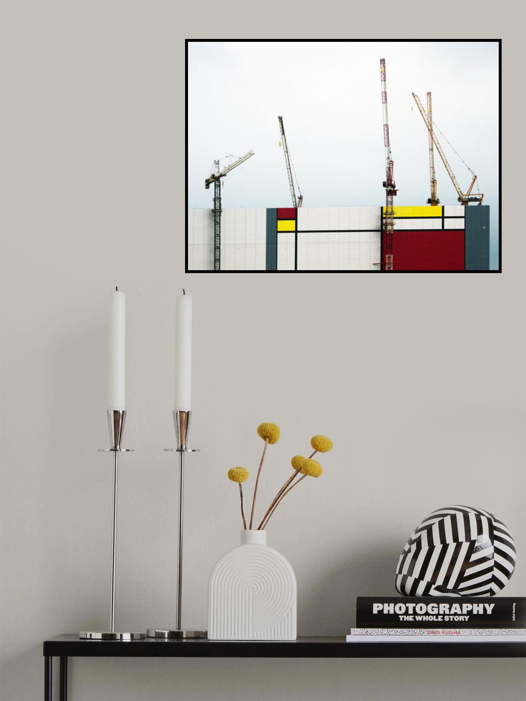 under construction Poster och Canvastavla