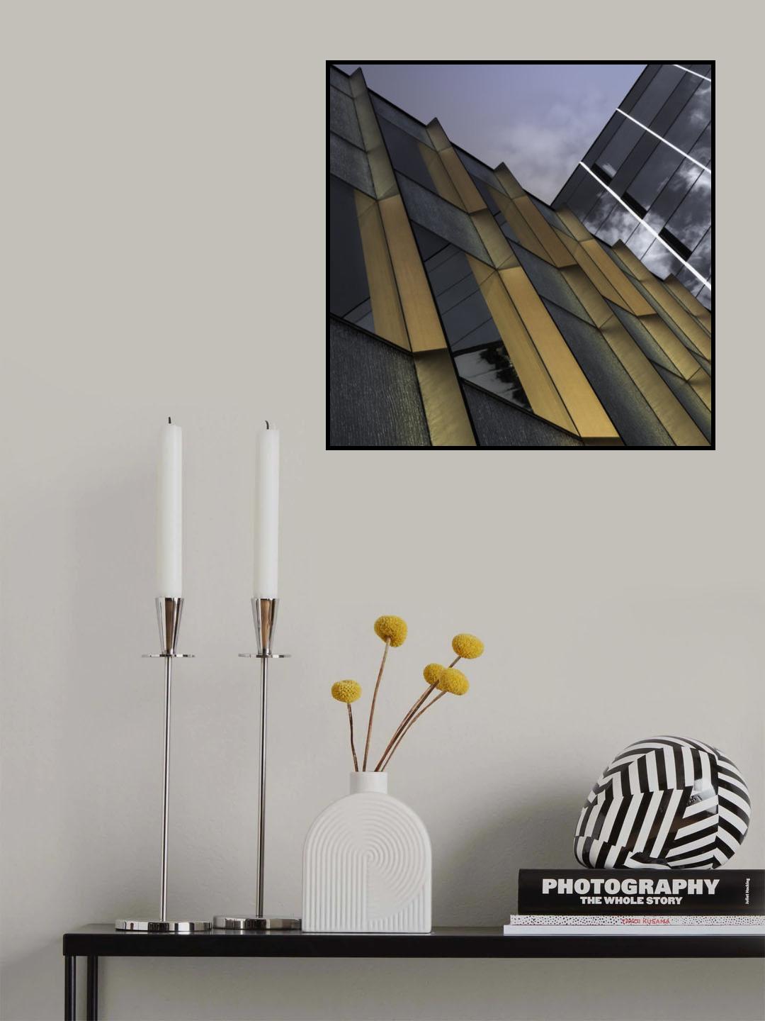 gilded buttresses Poster och Canvastavla