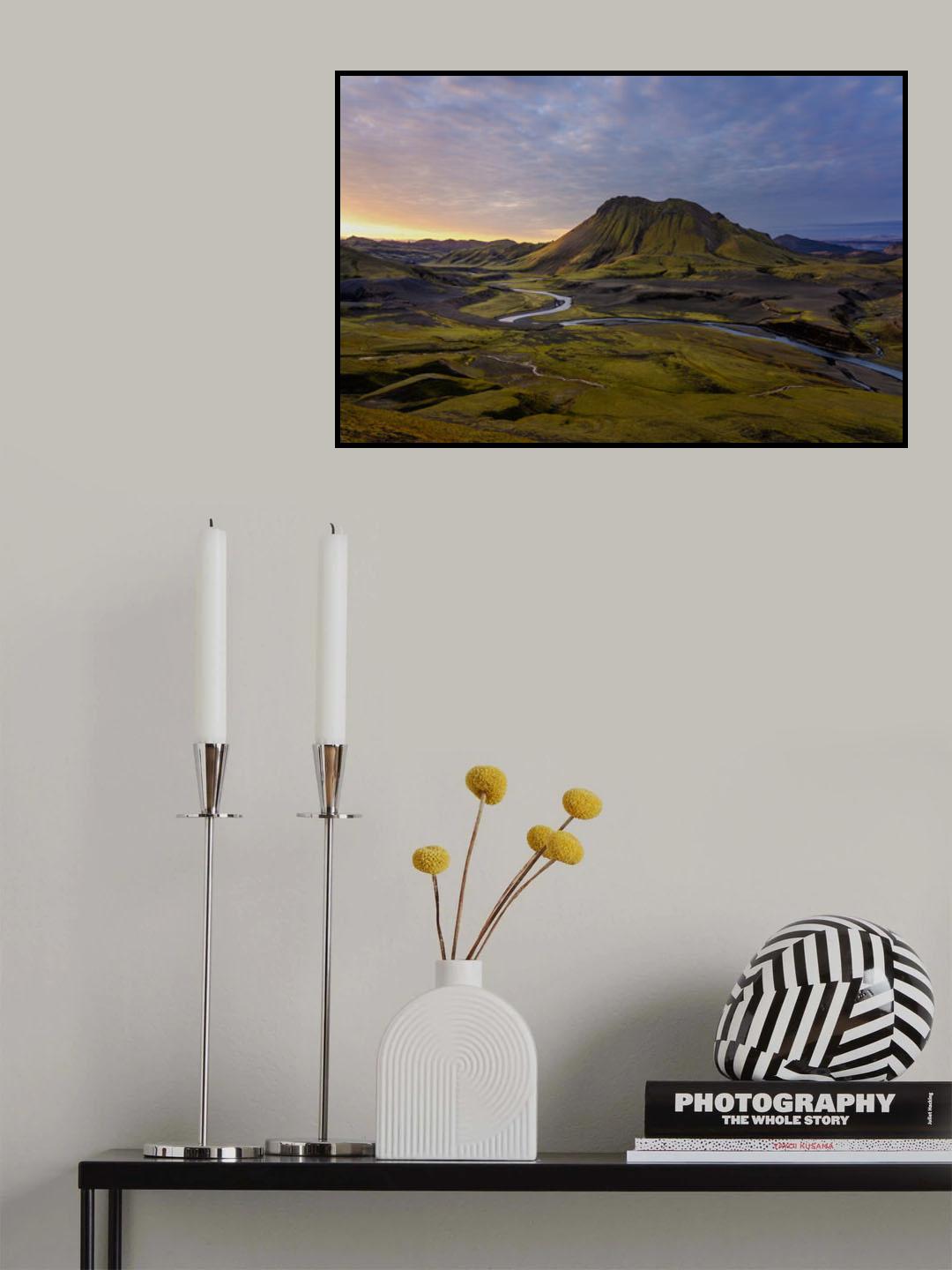Iceland Highlands Poster och Canvastavla