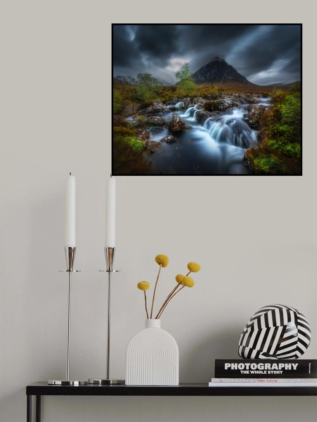 Glen Coe Poster och Canvastavla