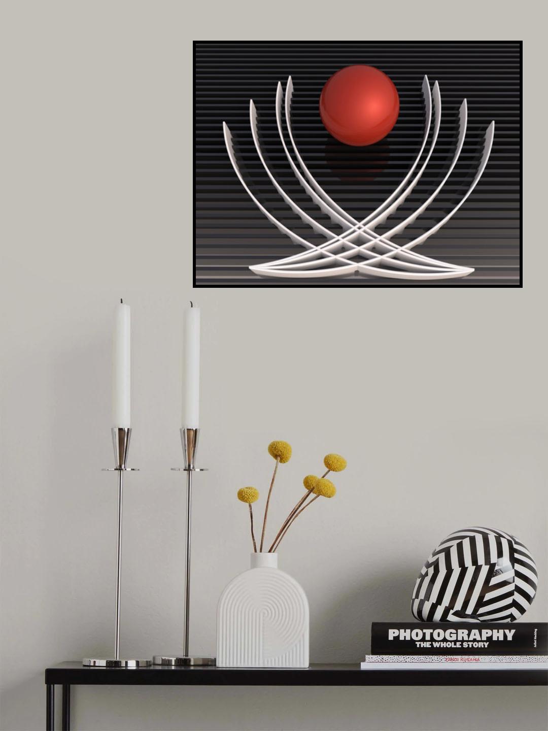 Lotus Poster och Canvastavla