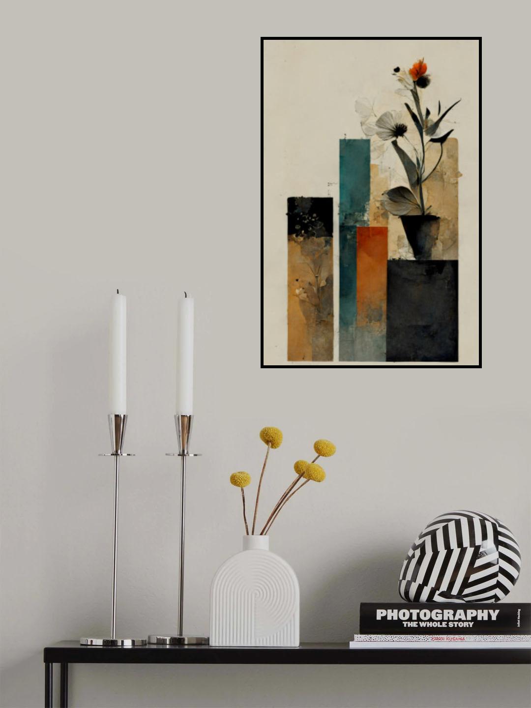 Geometric Stillife Poster och Canvastavla