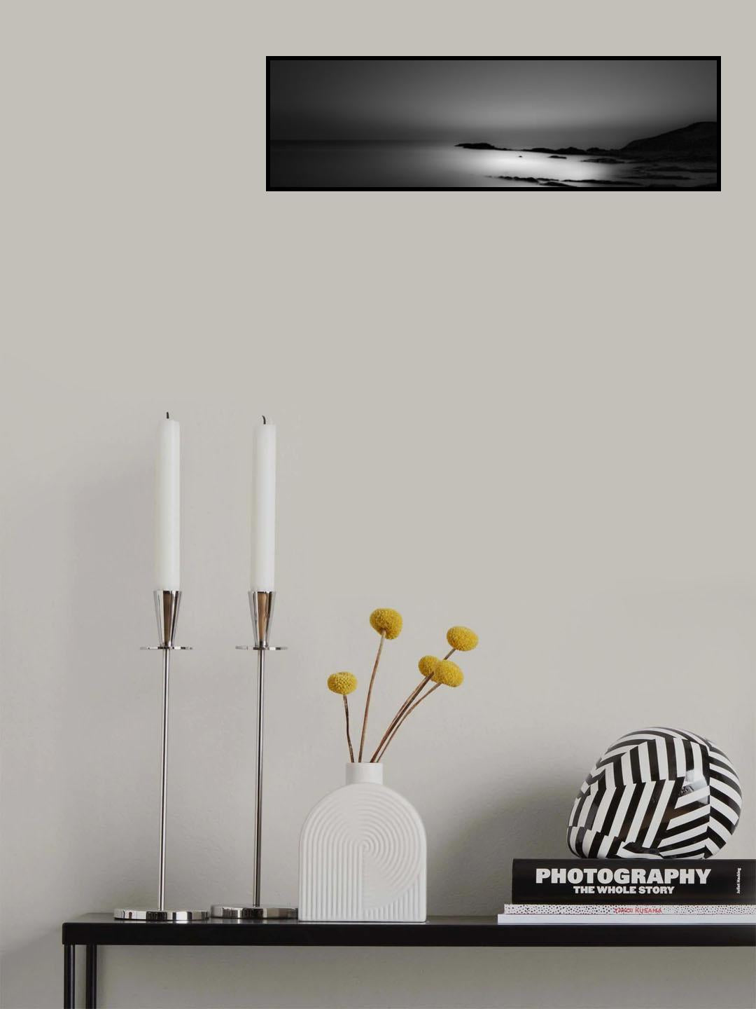 Black Shades for White Nights Poster och Canvastavla