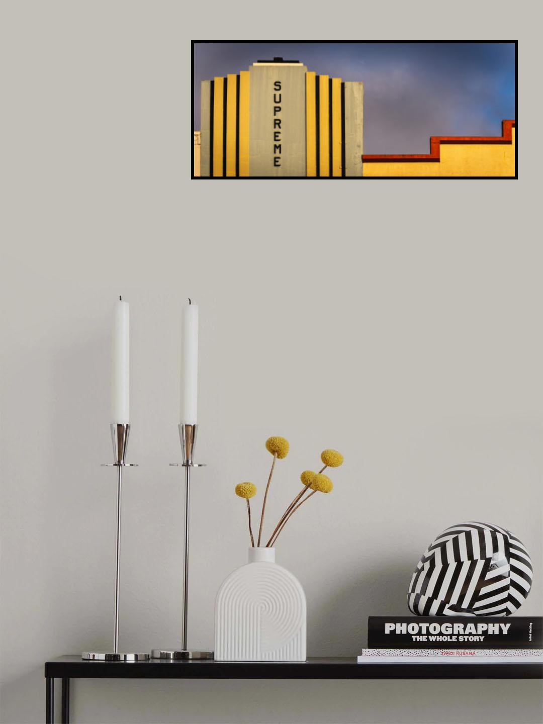 Late afternoon art deco Poster och Canvastavla