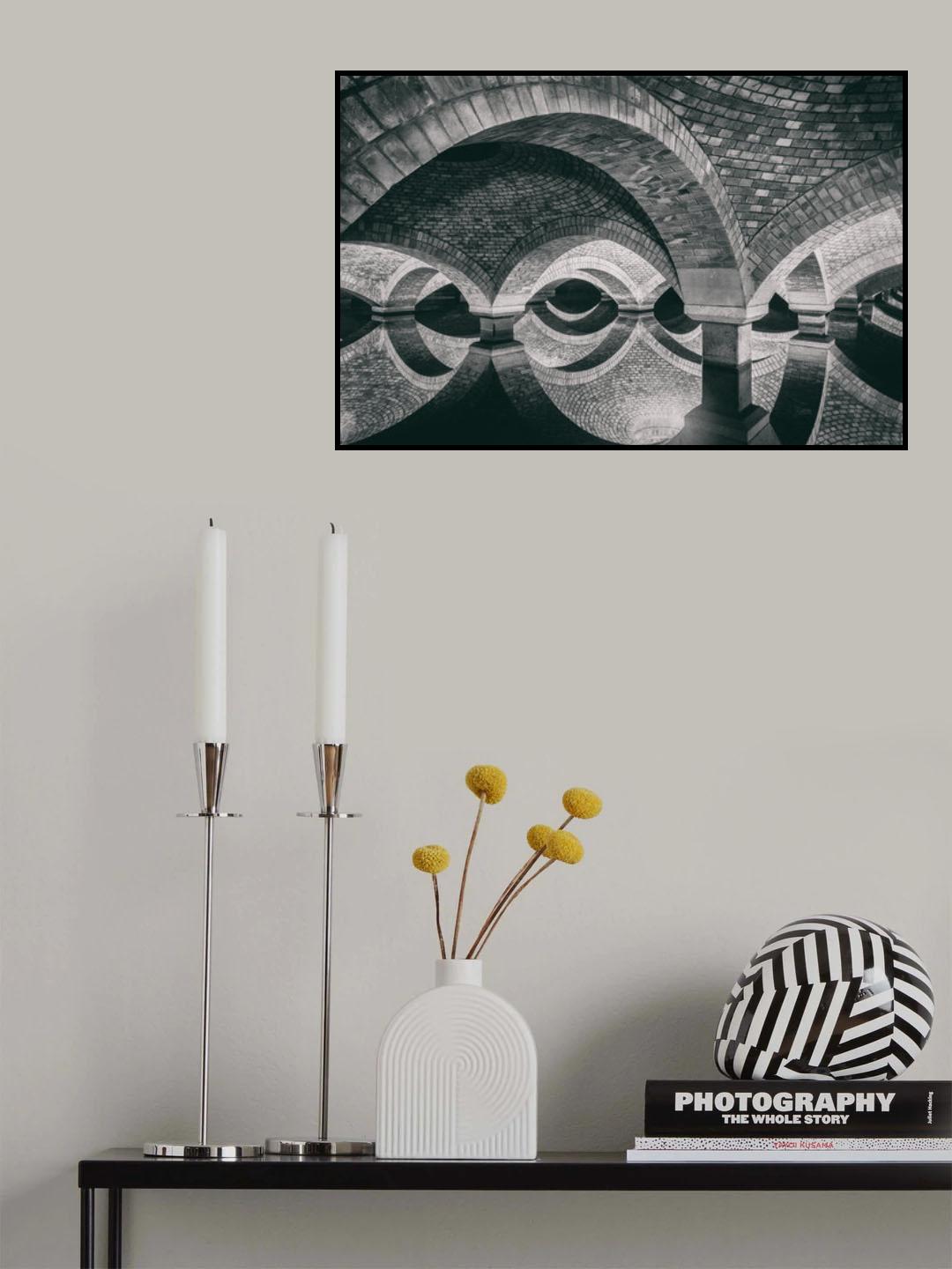 Hidden face Poster och Canvastavla