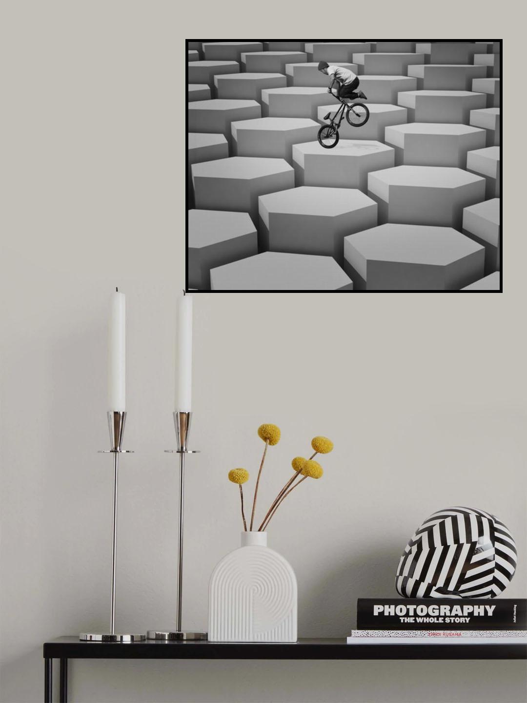 Honeycomb Poster och Canvastavla