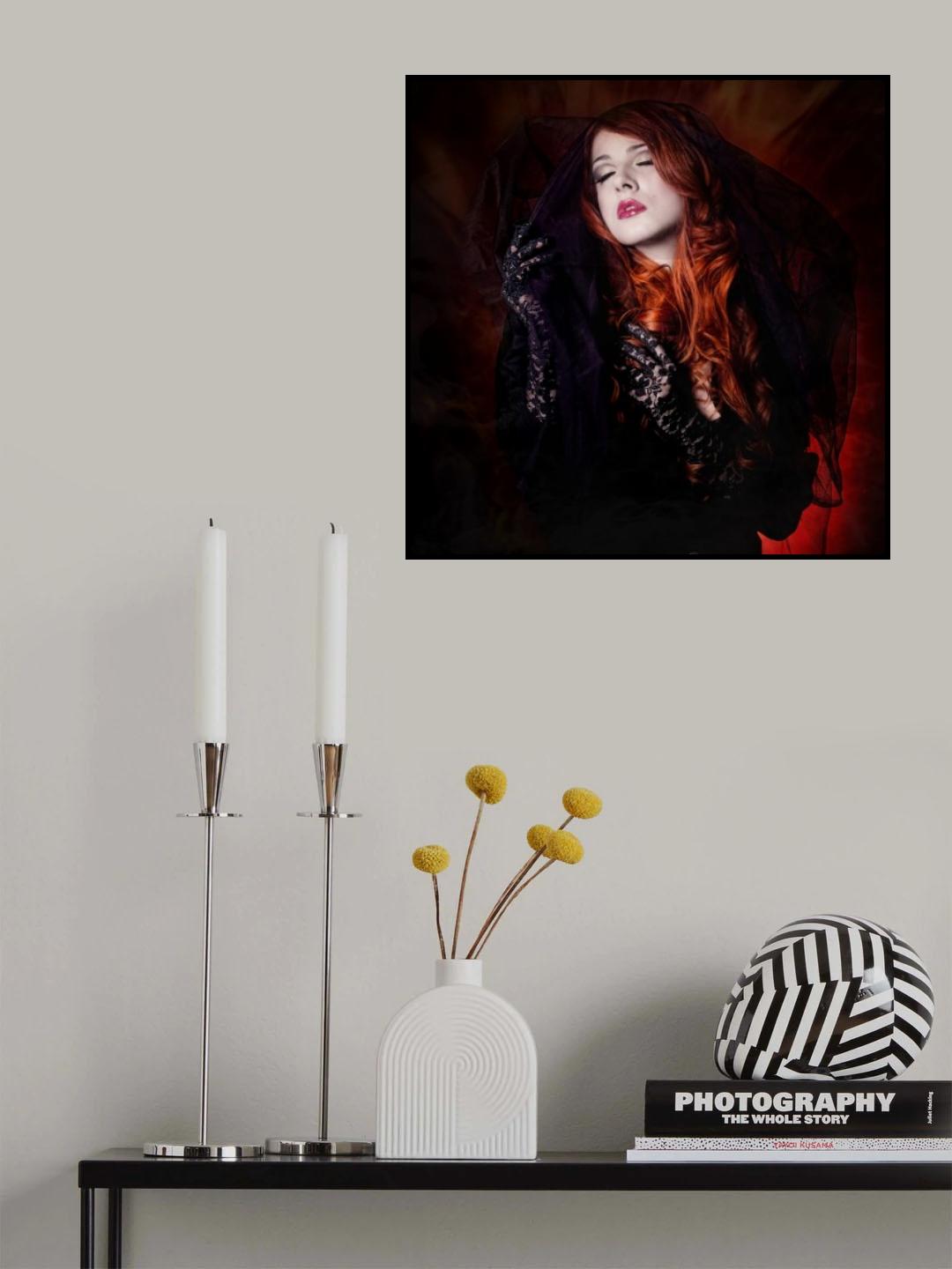 In fire Poster och Canvastavla