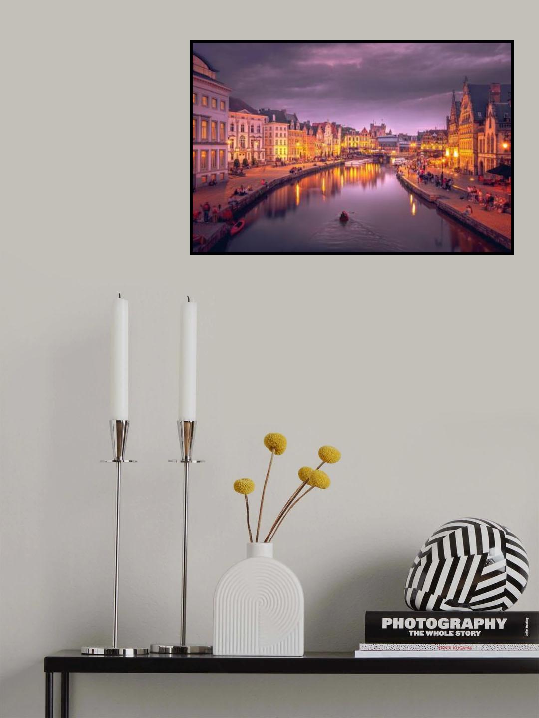 Ghent Poster och Canvastavla