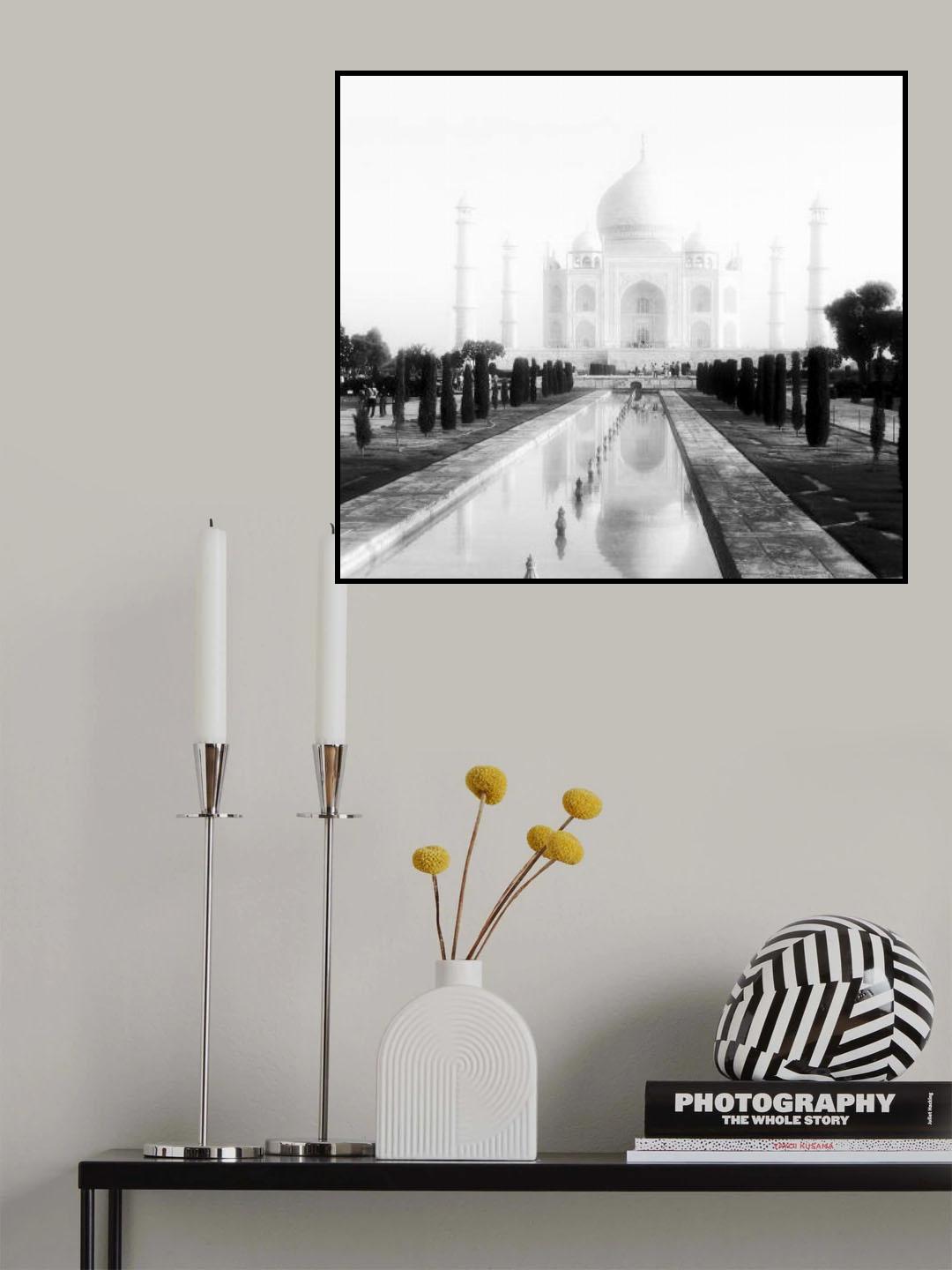 Taj Mahal Poster och Canvastavla