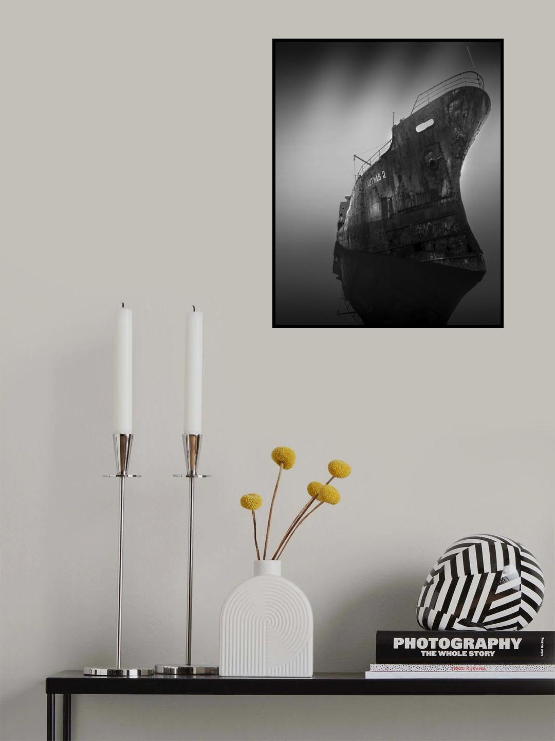 ANGKER BOAT Poster och Canvastavla