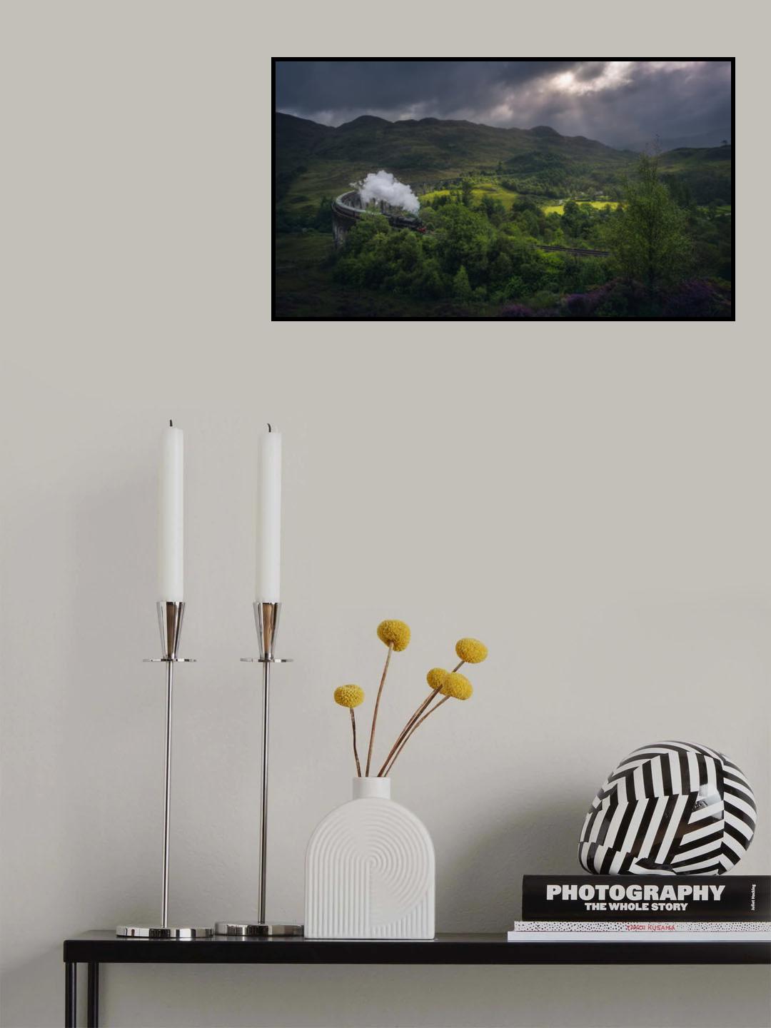 On the Way to Hogwarts Poster och Canvastavla