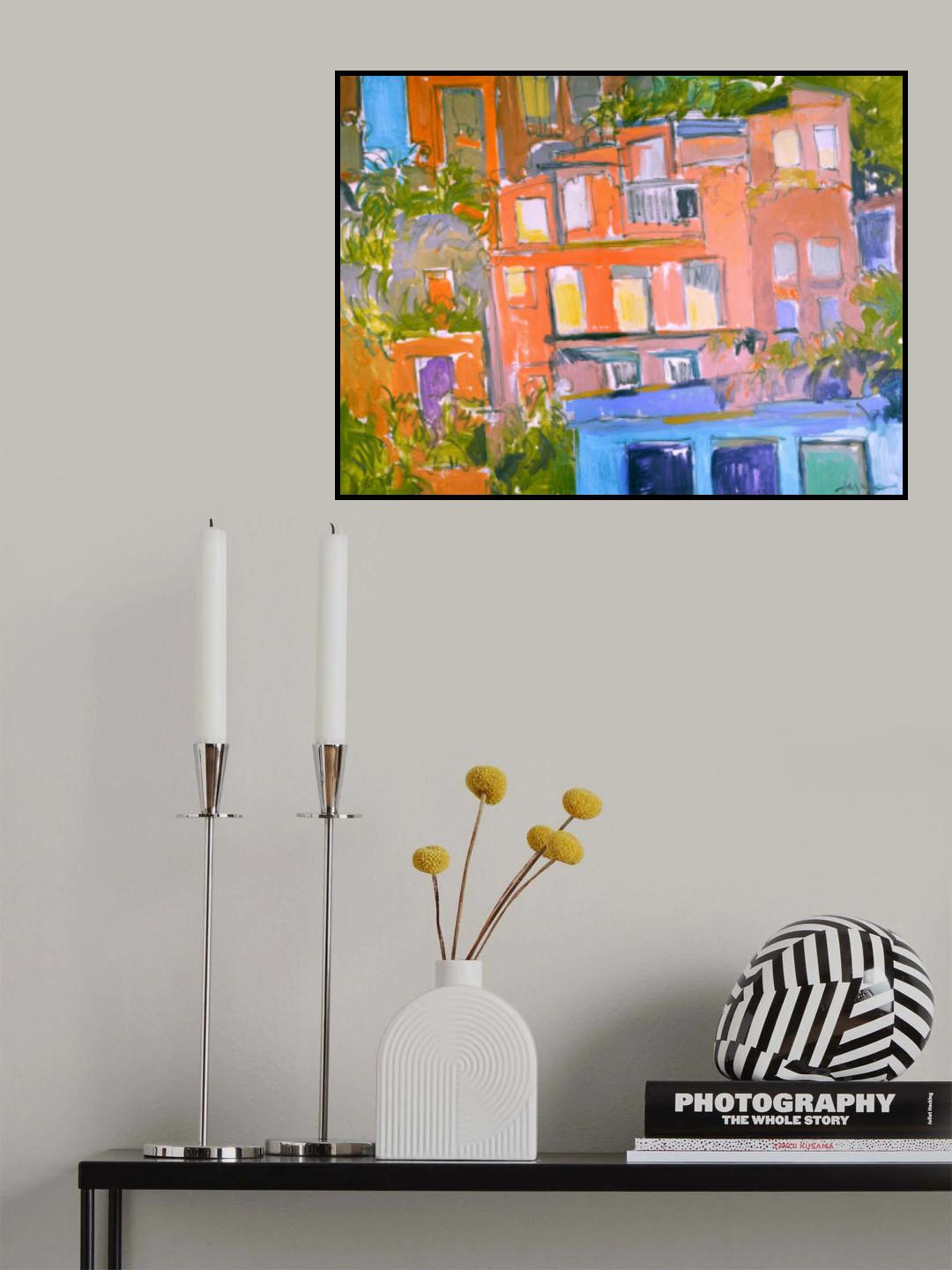 Village II Poster och Canvastavla
