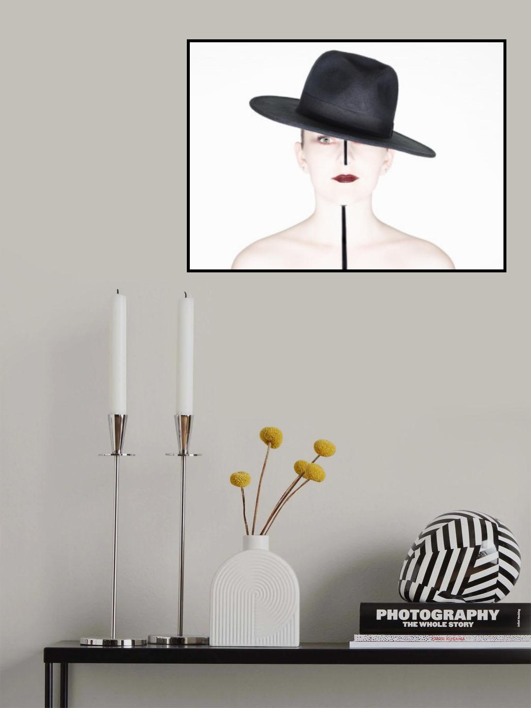 red lips Poster och Canvastavla