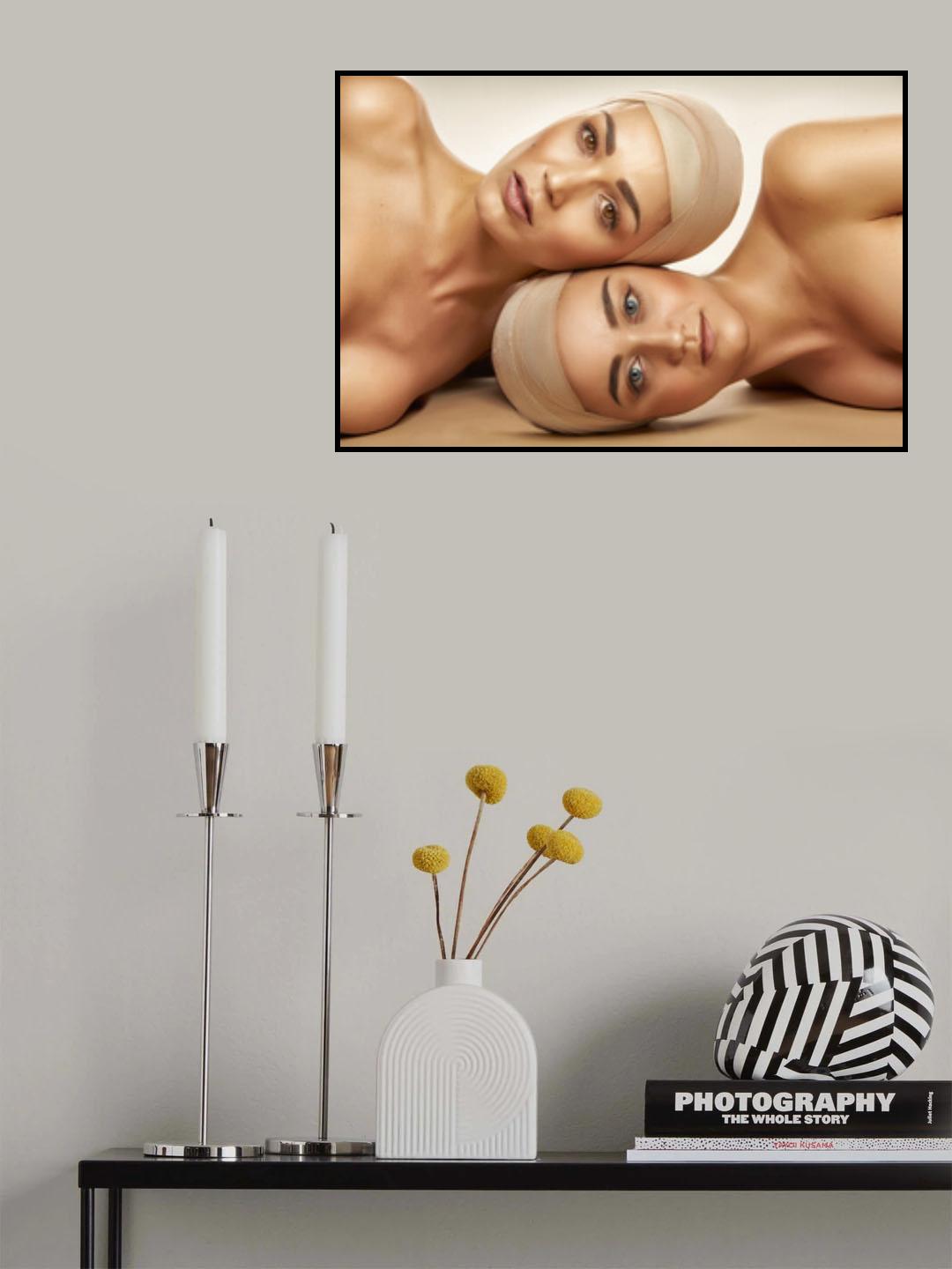 Two Beauty Poster och Canvastavla