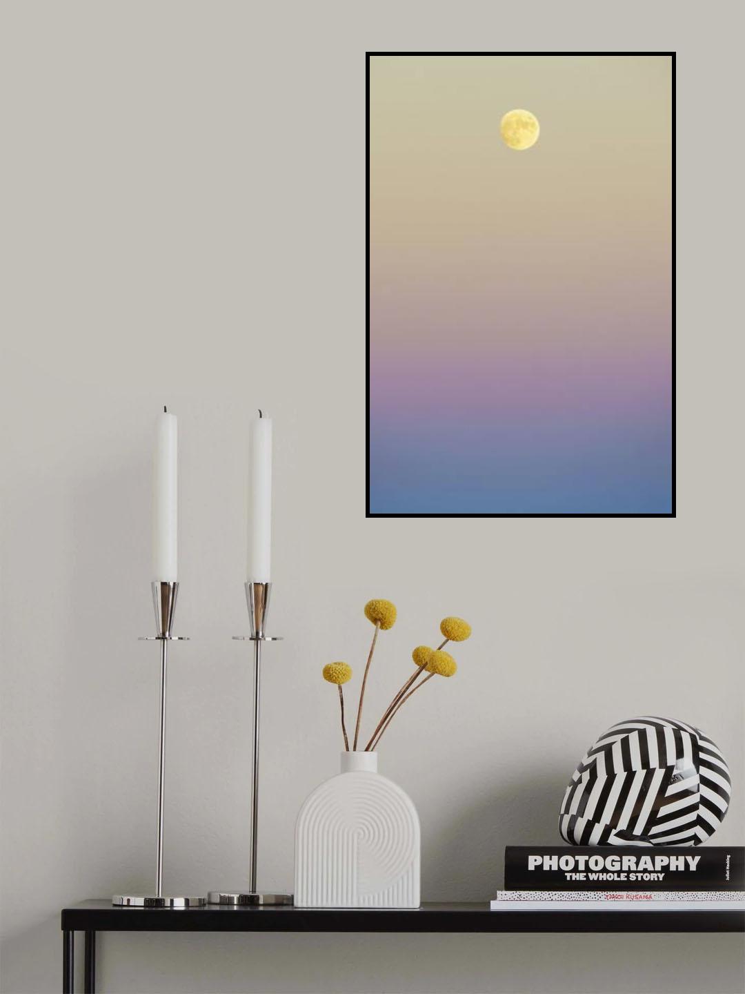 Art of fullmoon sep Poster och Canvastavla