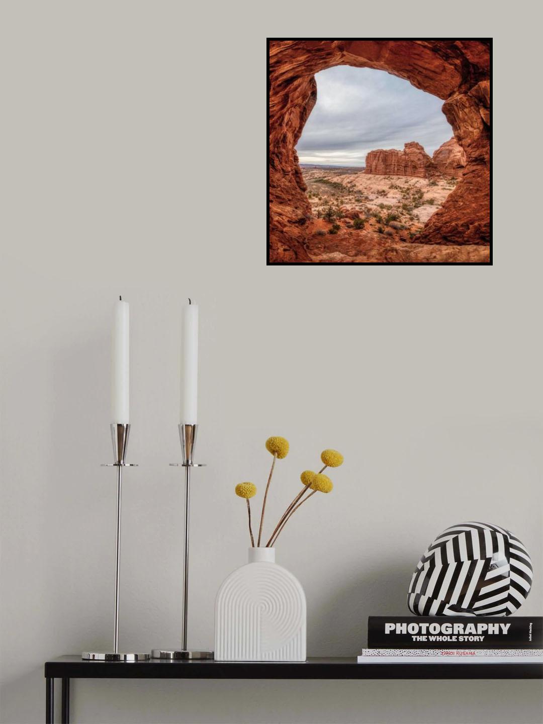 Rocks and Desert Poster och Canvastavla