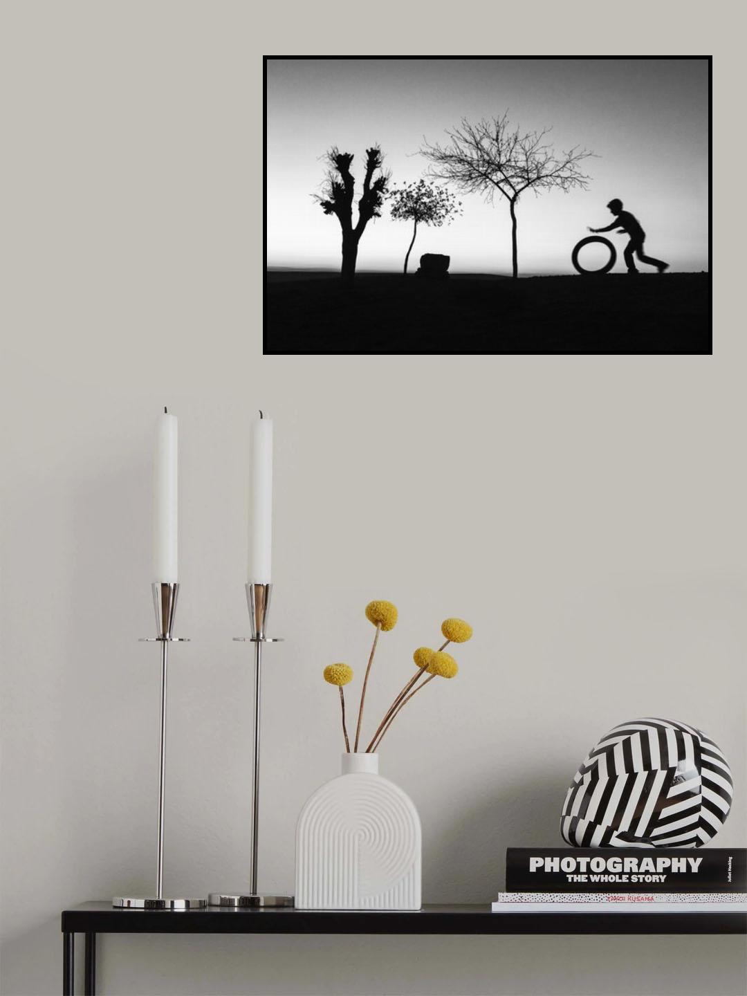 Street Game Poster och Canvastavla