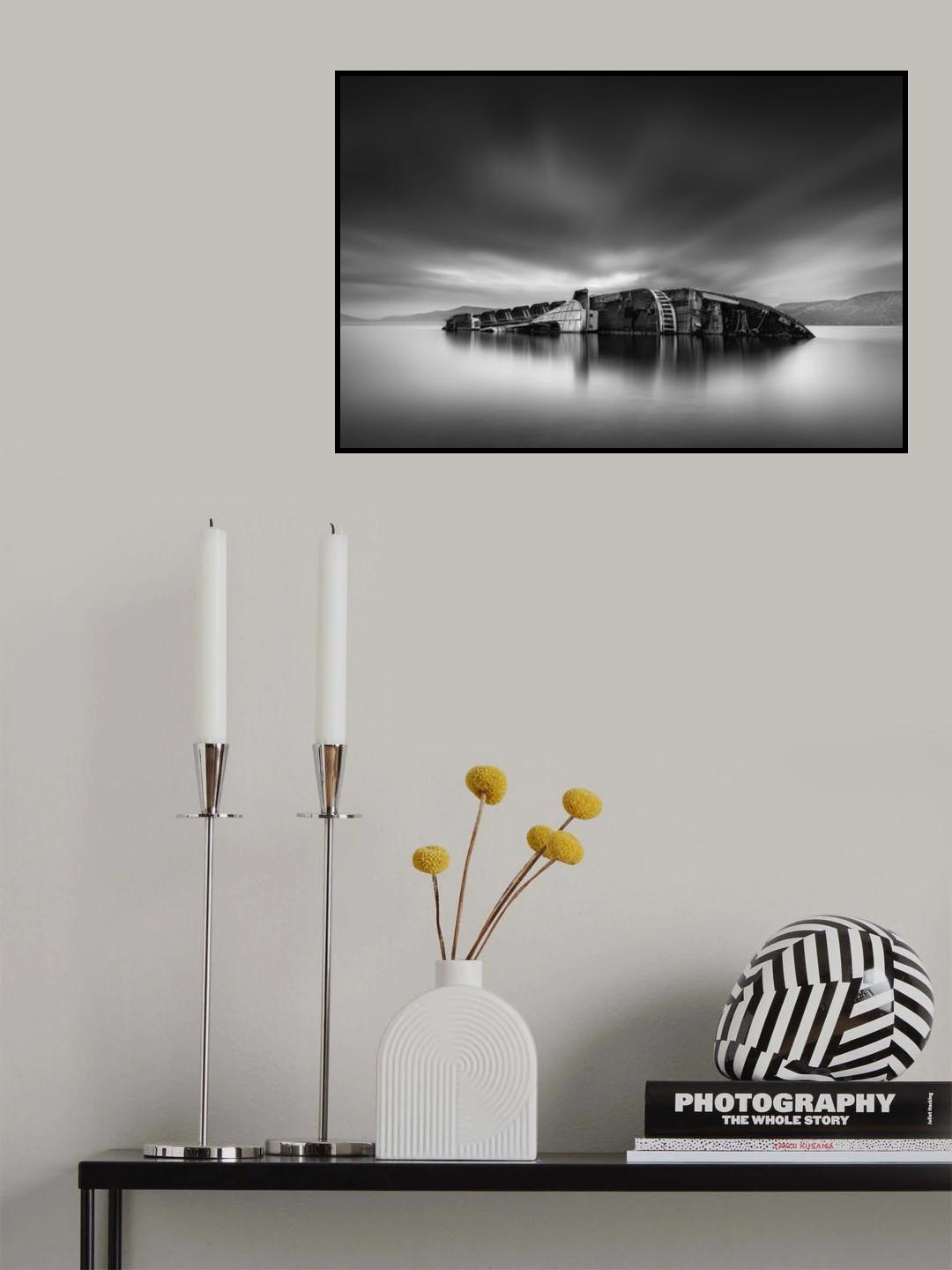 Mediterranean Sky IV Poster och Canvastavla